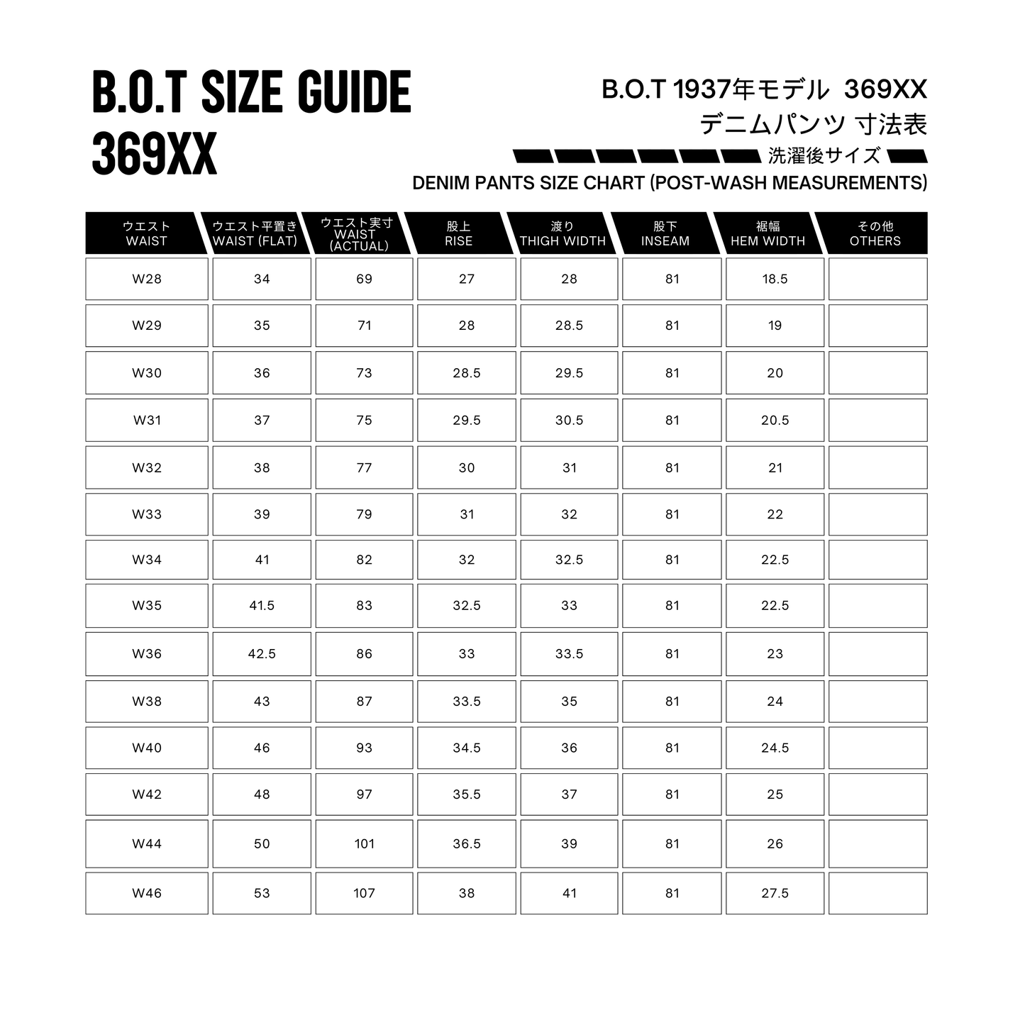 【ご予約販売】369XX(1937年モデル)