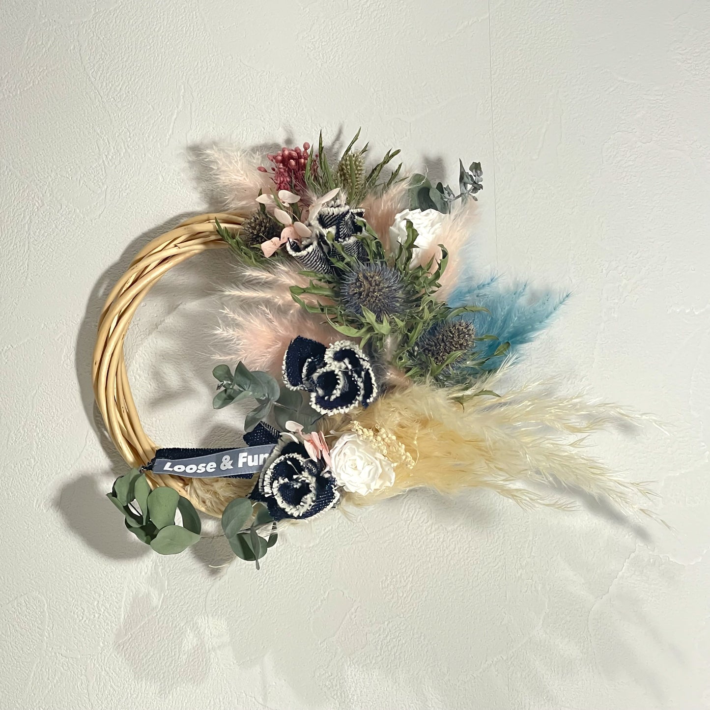 【Loose & Fun】Cute Half Wreath