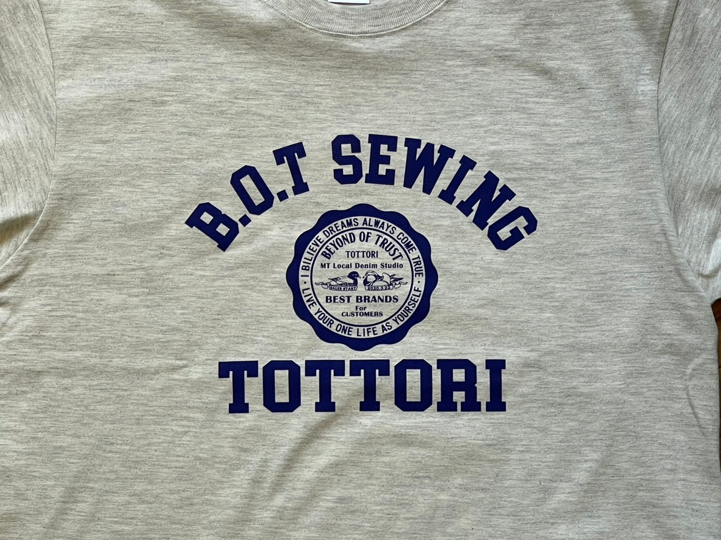 【在庫限り】B.O.T 限定|オリジナルカレッジTシャツ