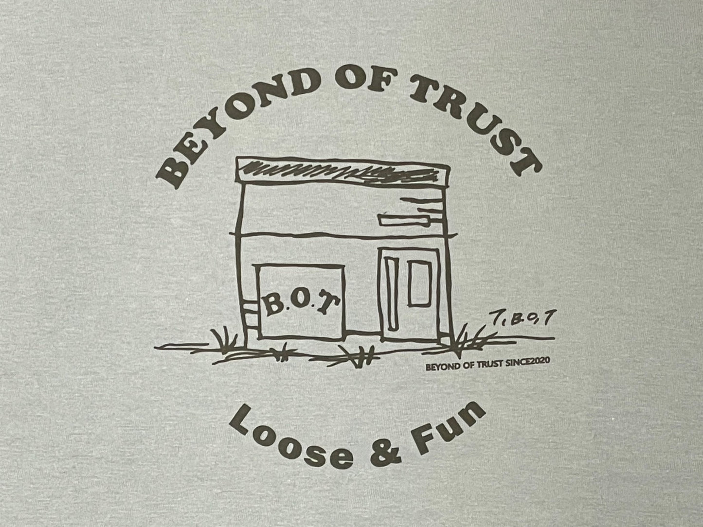 【在庫限り】B.O.T × Loose & Fan コラボ| 工房イラストTシャツ