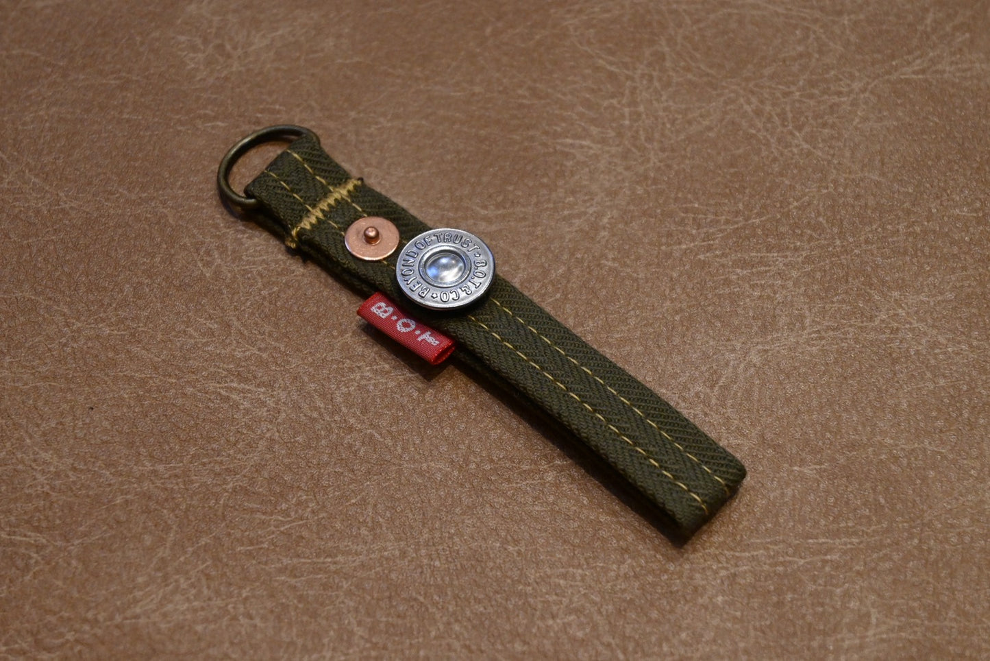 デニムベルトループキーホルダー｜B.O.T ハンドメイド