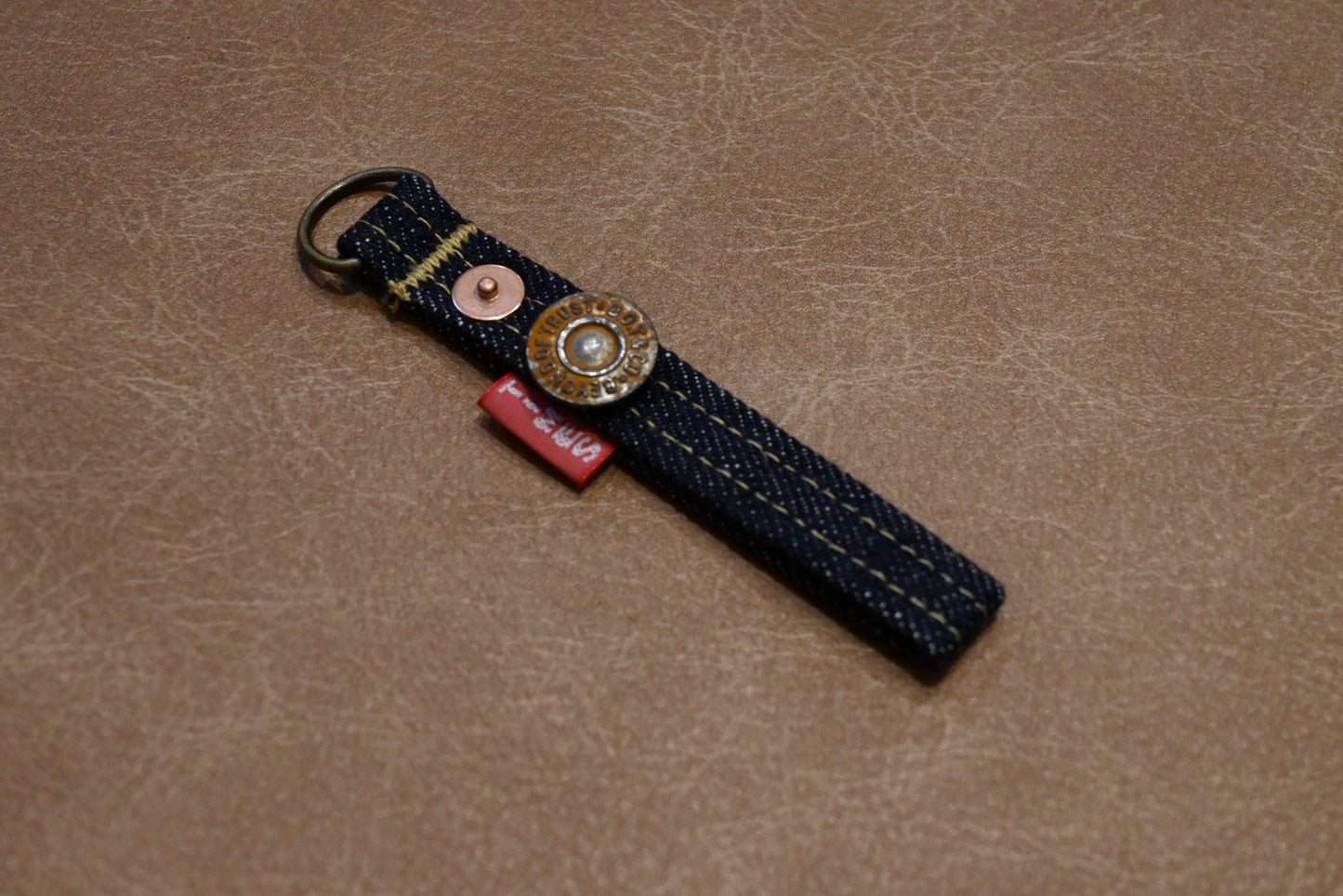 デニムベルトループキーホルダー｜B.O.T ハンドメイド