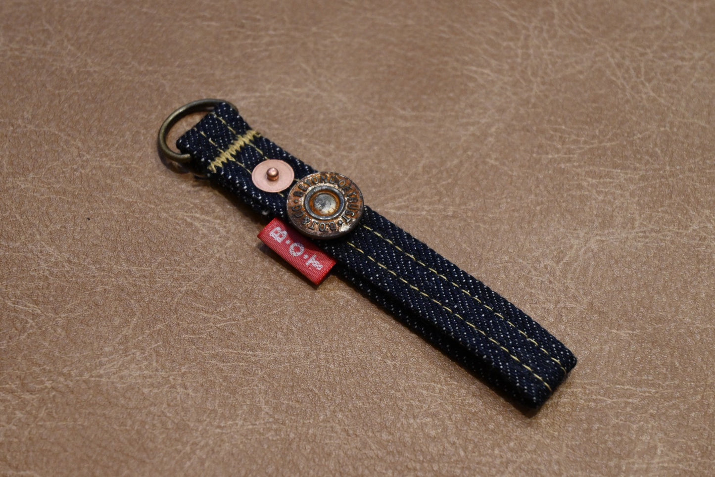 デニムベルトループキーホルダー｜B.O.T ハンドメイド