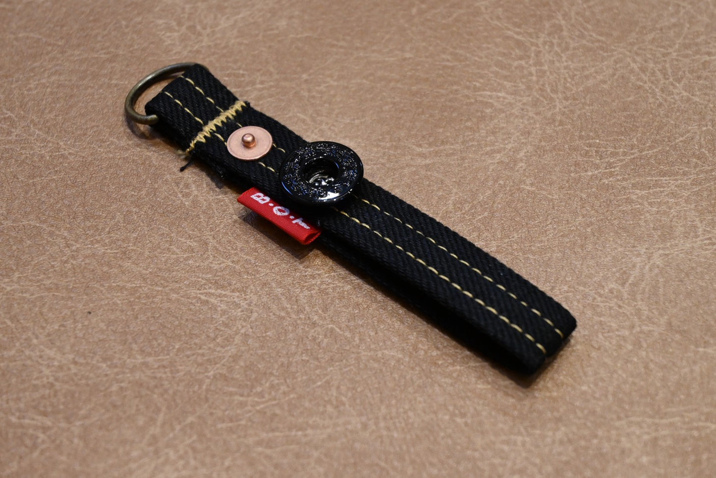 デニムベルトループキーホルダー｜B.O.T ハンドメイド